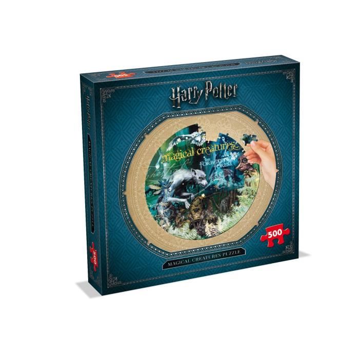 PUZZLE - Harry Potter - Créatures Magiques - 500 pièces