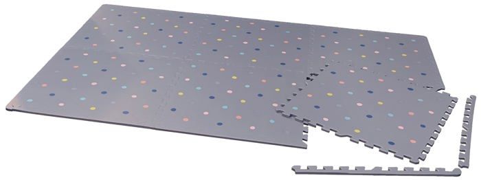 Tapis De Puzzle Geo 10 Pièces Multicolore Knorrtoys – 96x96 Cm Mousse EVA Éducatif