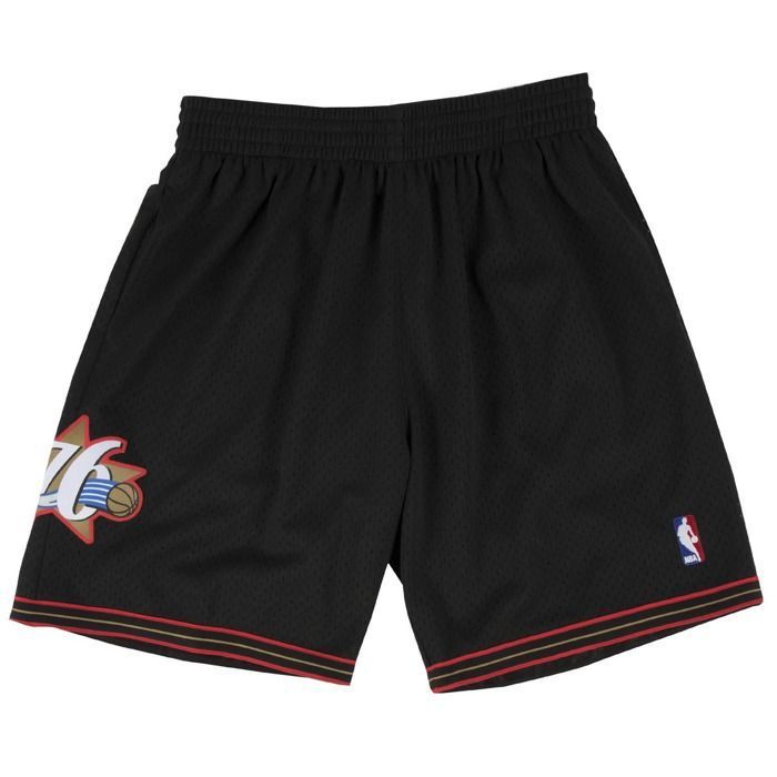 Short - MITCHELL & NESS - Philadelphia 76ers - Noir - Taille S - Homme Short - MITCHELL & NESS - Philadelphia 76ers - Noir - Taille S - Homme