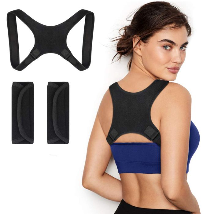 Correcteur De Posture Pour Le Dos - Bretelles Ajustables Unisexe - NEUF