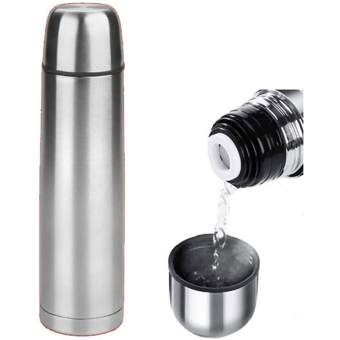 Thermos à café de 1 000 ml Grande bouteille deau thermique