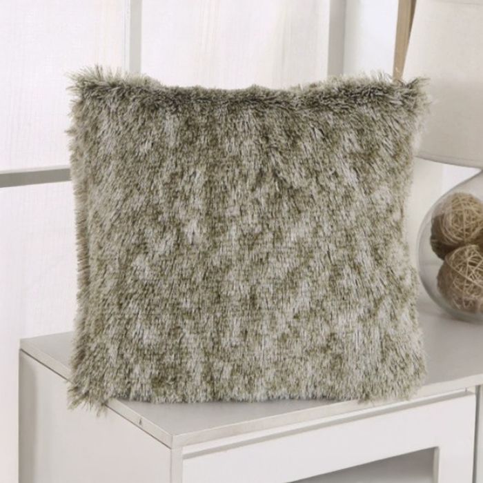 PERLA - Coussin carré en tissu beige 42x42 cm PERLA - Coussin carré en tissu beige 42x42 cm