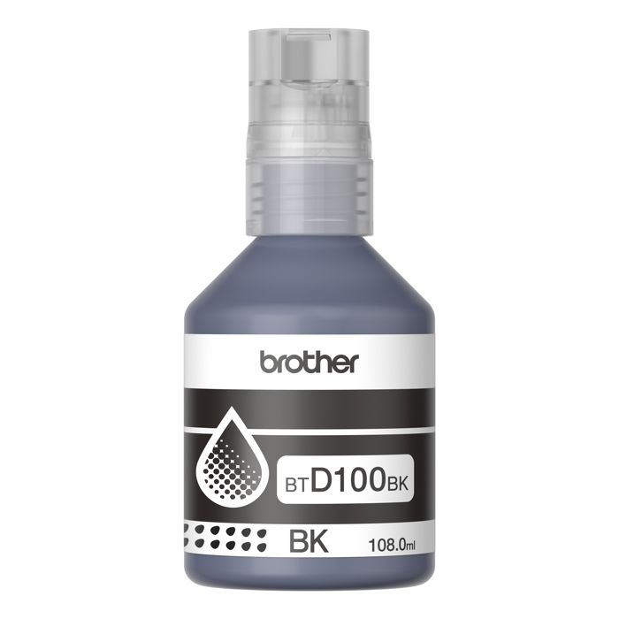 Brother BTD100BK 108 ml haute capacité original boîte de suspension recharge d'encre pour Brother DCP T530DW DCP T730DW MFC T930DW - vue 2