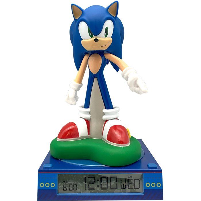 Reveil figurine 3D lumineuse - KIDS LICENSING - Sonic - Dès 3 ans