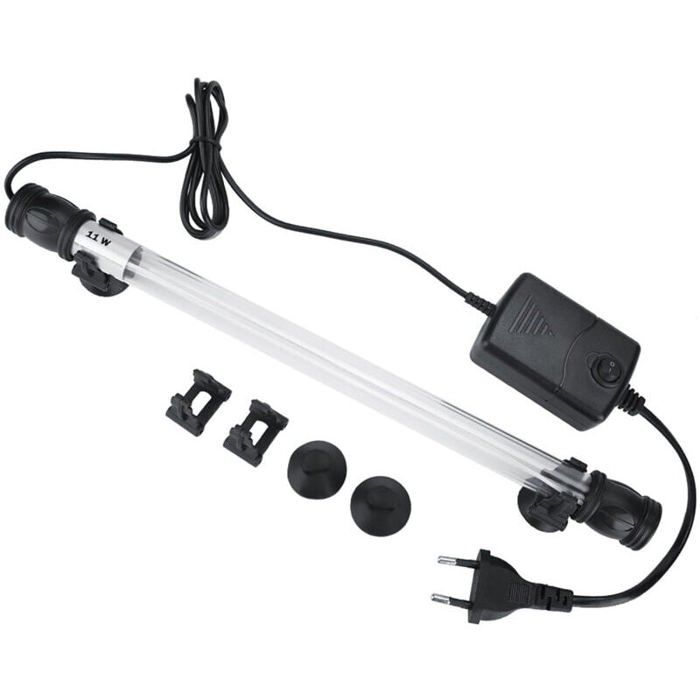 Stérilisateur UV submersible pour aquarium 11 W