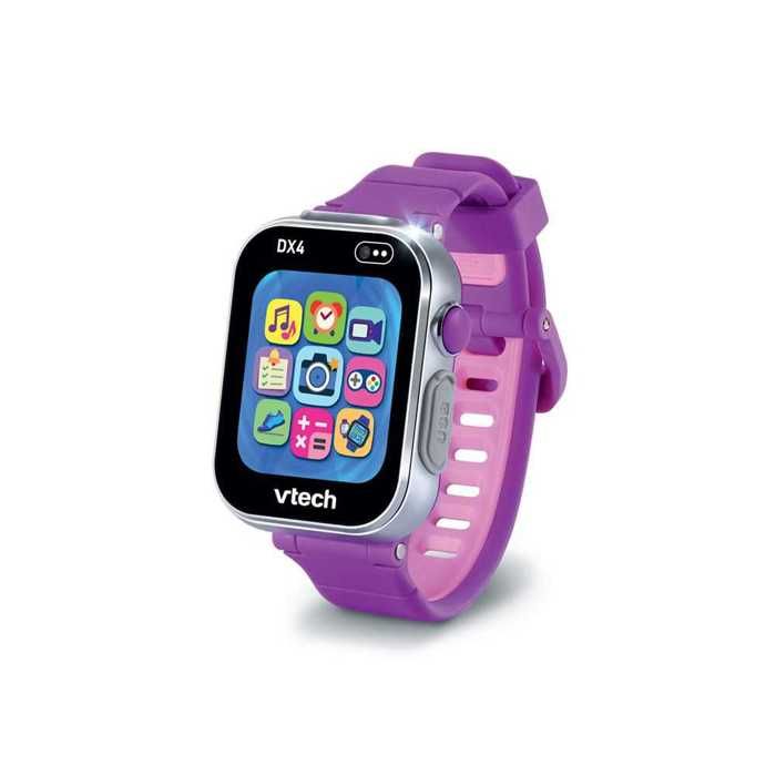 Montre connectée - VTECH - KidiZoom Smartwatch DX4 - Framboise - Écran tactile couleur - 16 fonctions