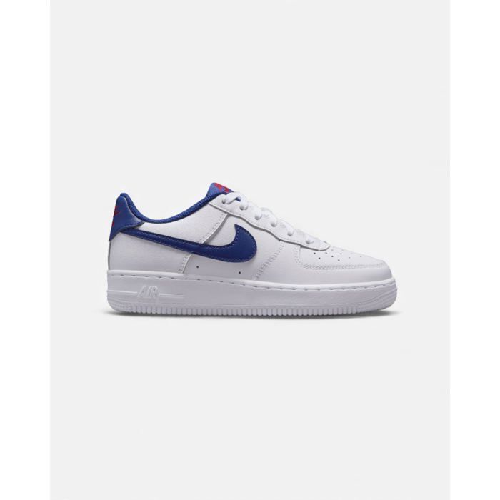 Unknown Nike Air Force 1 White Deep Royal Blue GS