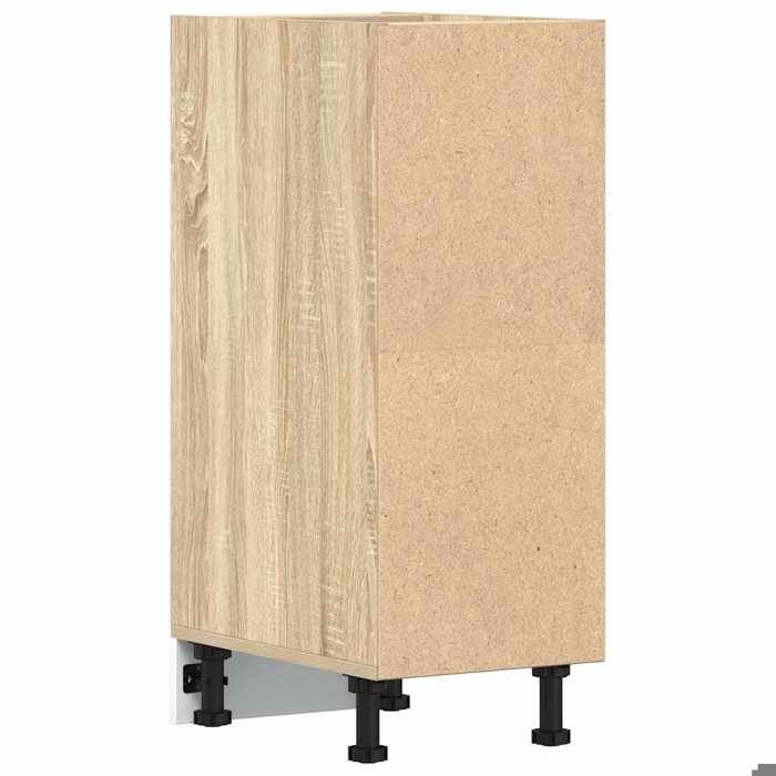 Moderne Cabinet de cuisine SWEETY Meuble bas Riga Chêne Sonoma 30x44 5x81 5 cm bois dingénierie BB26