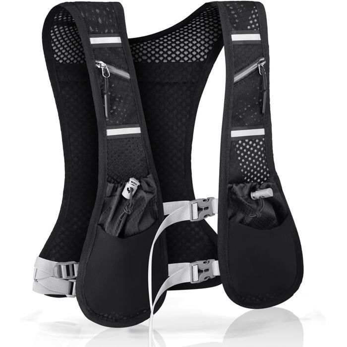 Sac Dos Hydratation Femme HommeSac Dos Gilet Trail Rflchissant Sac Trail pour randonneCourse Pied Cyclisme Marathon C ENEVAOCT