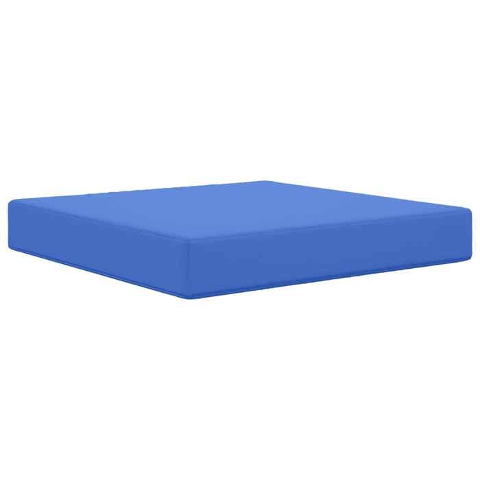 Moderne Coussin de canapé dextérieur Bleu royal 60 x 60 x 8 cm Décoration de chaises & canapés @EU63594