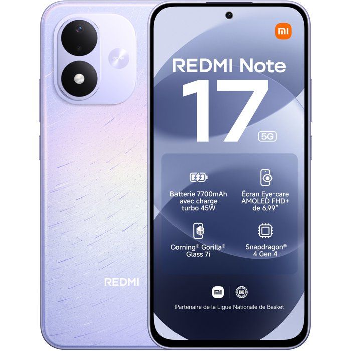 XIAOMI REDMINOTE17VIOLET - vue 3