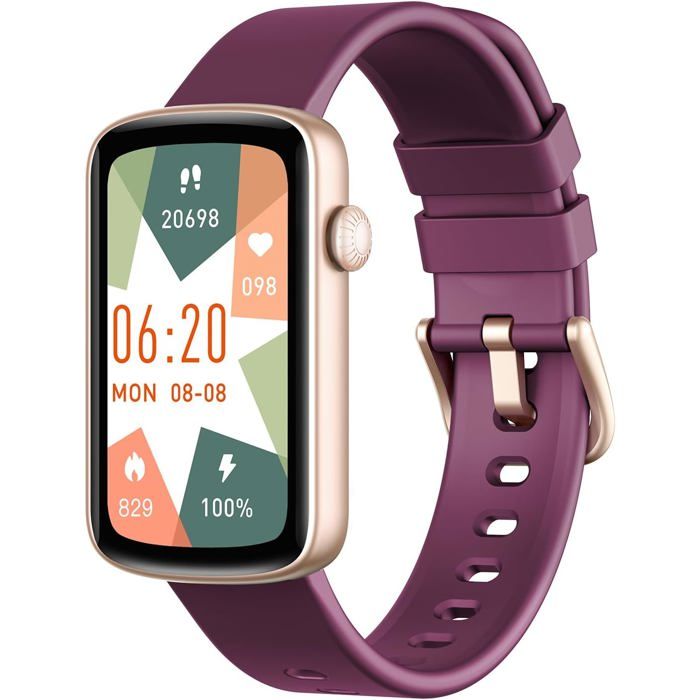 Montre Connectée Femme Petite Taille Bracelet Connecté Étanche Montre Connectée Femme Petite Taille Bracelet Connecté Étanche