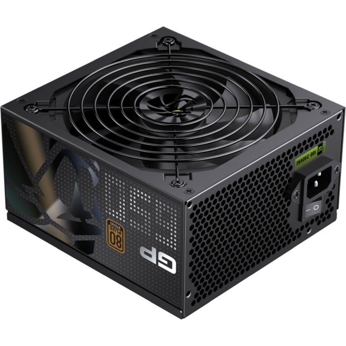Alimentation ATX 650W Bronze noire - GAMEMAX - PFC actif - Ventilateur 14 cm - Carte mère 20+4 broches