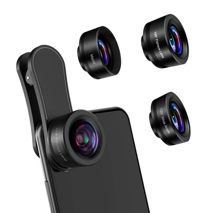AFAITH Objectif de Caméra pour Smartphone, Objectif Macro 20X
