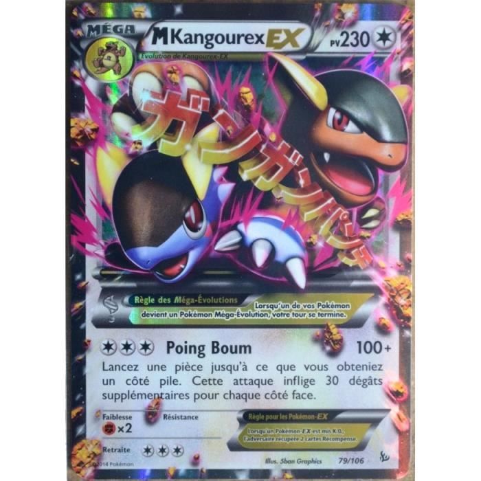 Cartes Pokemon Gravalanch 100 pv XY Etincelles x 2 !!!