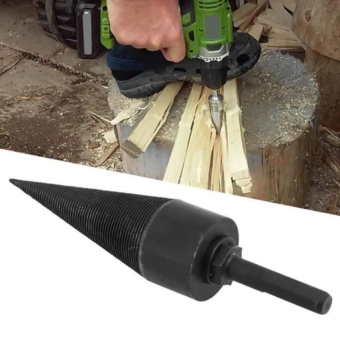 Cortadora de troncos sinfín de madera cono de madera