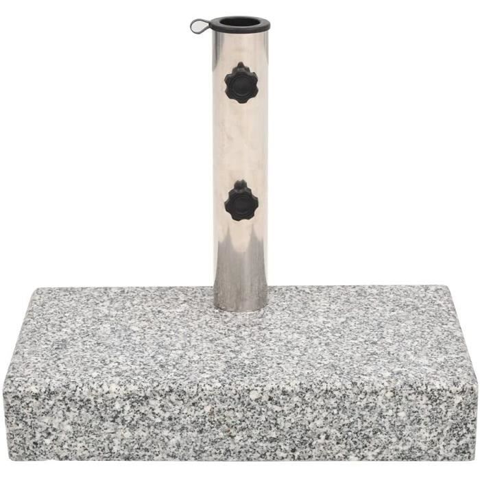Support Parasol Métal Réglable VANROUG - Pour Terrasses, Quais, Tables De Pique-nique - Support Jusqu'à 22,7 Kg - 8
