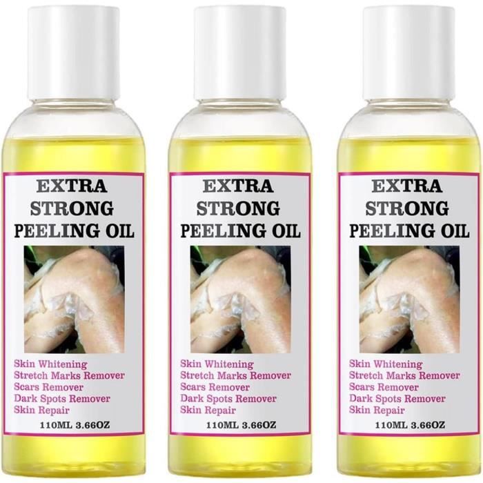 Huile Peeling Nuit PLUS - Acide Glycolique - Éclaircissante 30ml - FPS9 - Expire 2030 - Thaïlande