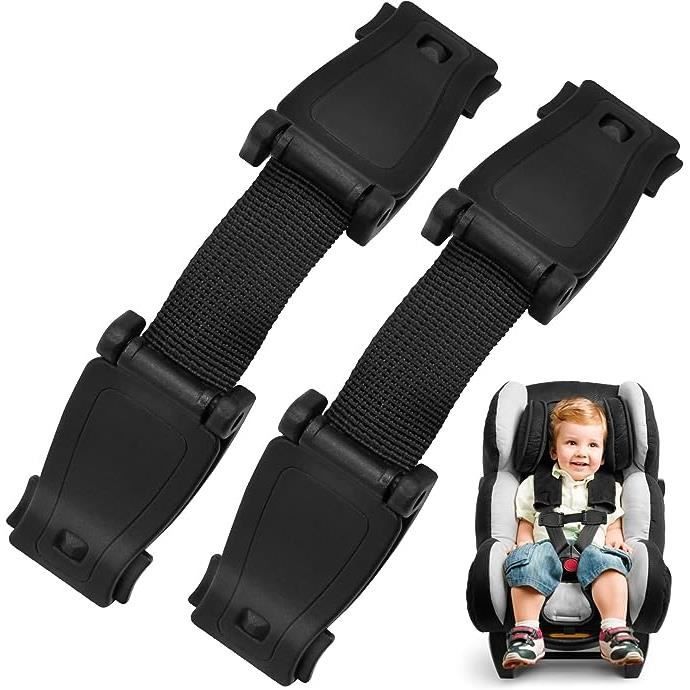 Chest Clip de Ceinture, Chest Clip Sécurité Bébé, Clip de Sangle Enfant  Auto, Clips De Siège D'auto Pour Enfants, Chest Clip pour Pince de Poitrine