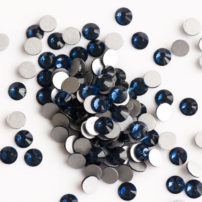 Boutons Strass Noirs 12 Mm - Lot De 20 Pièces - AB7 CraftbuddyUS - Pour Couture, Bricolage, Décoration