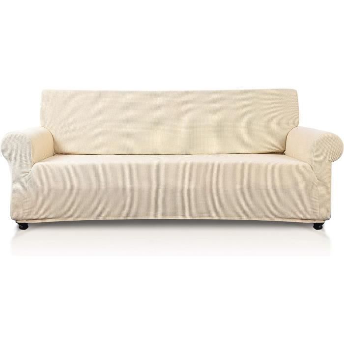 TIANSHU Housse De Fauteuil 1 Place Jacquard Extensible - Protection Canapé Gris Pour Relax Et Meubles