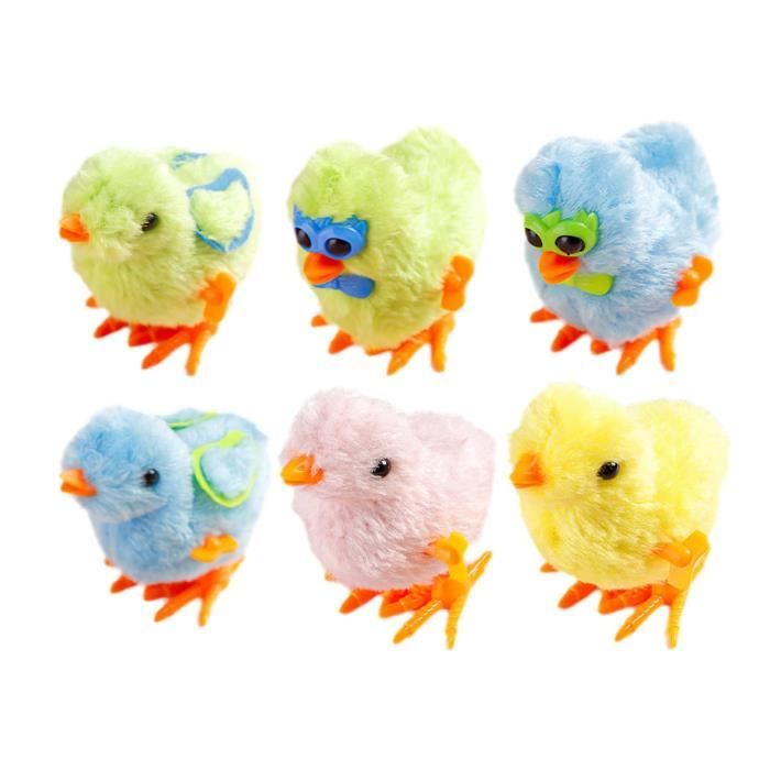 Jouets Sautants - Non spécifié - Poussins Mécaniques - Peluche et Plastique - Pour Enfants - 3 ans et plus