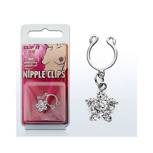 Faux Piercing Téton Fleru Cristal Acier Cdiscount Au quotidien