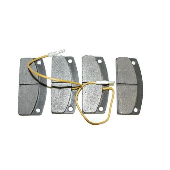 Jeu De 4 Plaquettes De Frein Avant Pour Ligier Ambra Essence (1996-2006) - Neuf - Réf. 37340