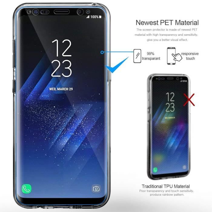 Coque Samsung Galaxy S9 Plus Etui, Leathlux Transp Coque Samsung Galaxy S9 Plus Etui, Leathlux Transp