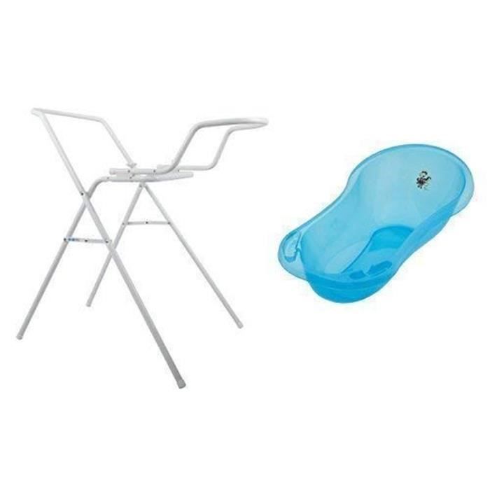 Baignoire Bebe Xxl 100 Cm Stands De Bain Little Royaume Prince Transparent Bleu Avec Paillettes Cdiscount Puericulture Eveil Bebe