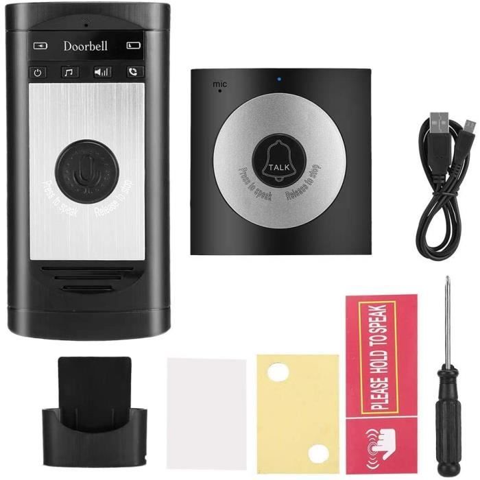 Interphone Sans Fil 2 Voies Pour Maison - Portée Ultra Longue, Communication Facile - Neuf Sous Emballage