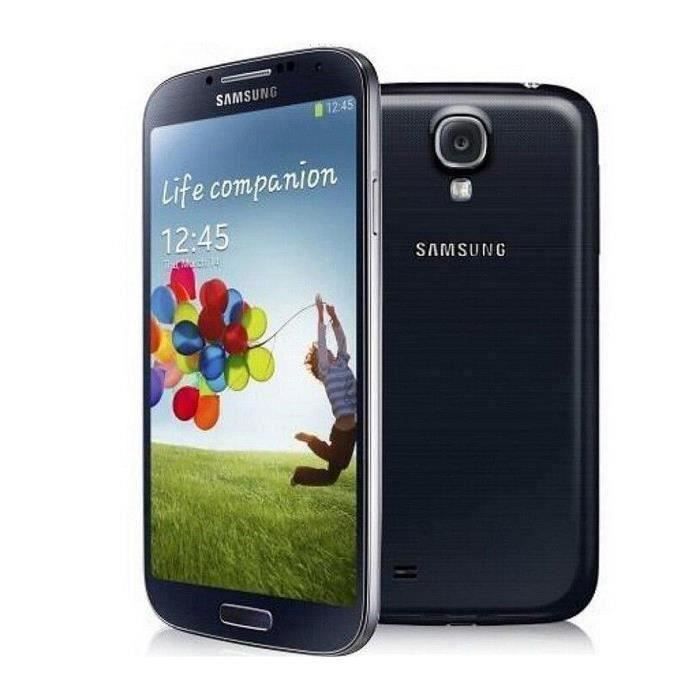 Achat T&eacute;l&eacute;phone portable SAMSUNG Galaxy S4 5'' FHD Exynos 5410 2GB+16GB WCDMA 4G Android 5.0 noir L0BDB pas cher