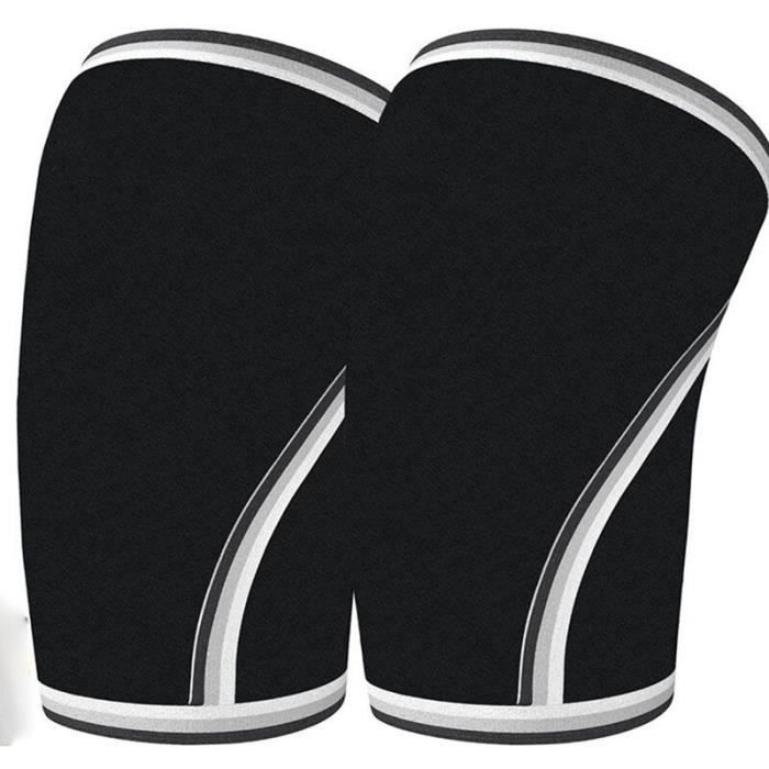 Genouillères De Compression AEOLOS - 7 Mm Néoprène, Taille L - Pour Haltérophilie, Squat, Sport
