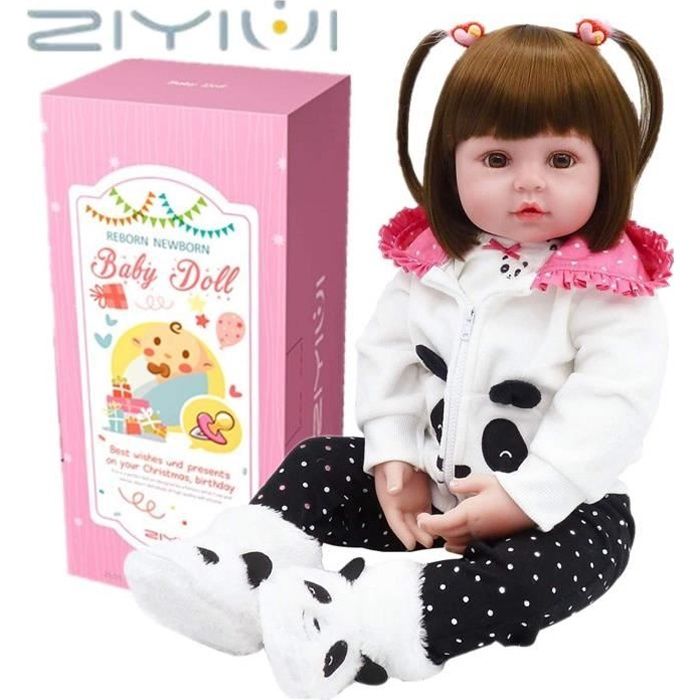 ZIYIUI Levensechte 50cm Reborn Babypop