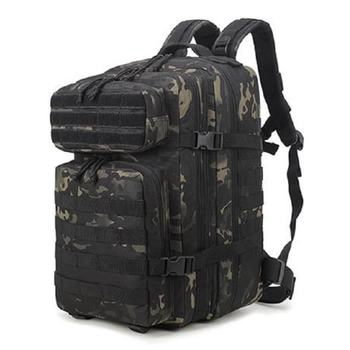 jianyana Sac à Dos Tactique Militaire 25L/35L Molle Assault Sacs à Dos