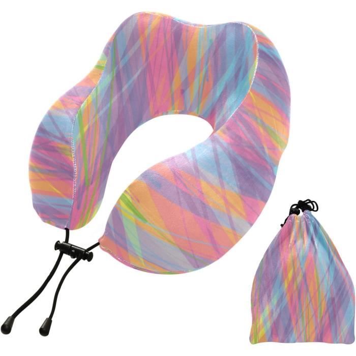 Travel Pillow Oreiller De Voyage En Mousse à Mémoire De Forme & Masseur