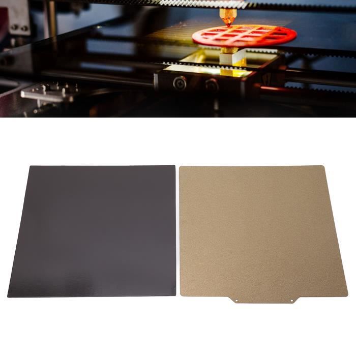 Plaque De Construction Magnétique Double Face PEI 220x240mm Pour Imprimante 3D I3 MEGA - Fixation Facile, Retrait Simplifié - 2