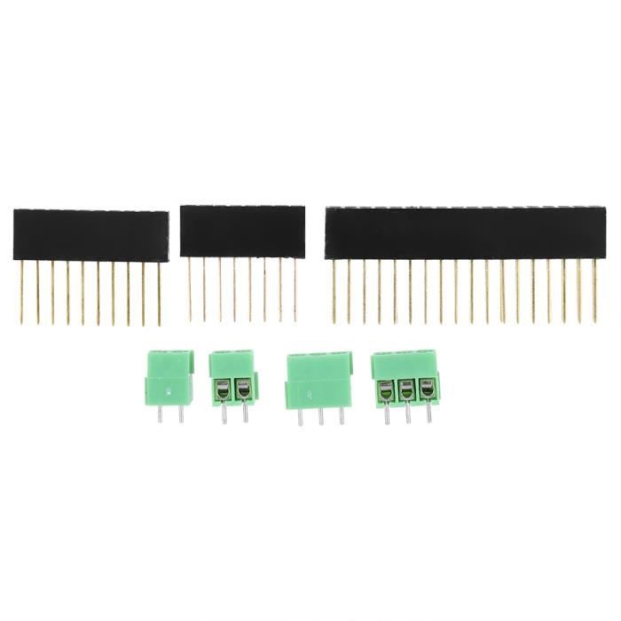 QUARKZMAN Lot De 10 Fils De Connexion Femelle-Femelle 4 Broches 30cm - Prototypage Électronique