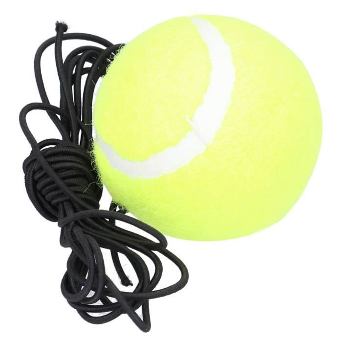 Balle de Tennis en Corde élastique Balle D'entraînement de Tennis avec Corde élastique Balle D'entraînement pour Joueur Unique avec Corde