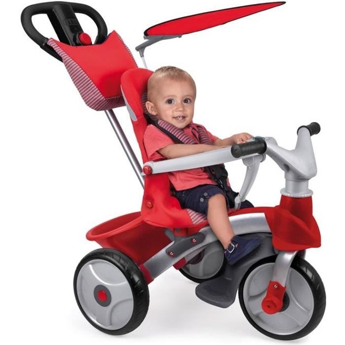 Tricycle évolutif enfant/bébé mixte IZTOSS - Rouge - 3 roues - de 1 à 5 ans  - Cdiscount Jeux - Jouets