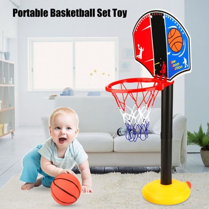 Ensemble de basket-ball pour tout-petit, ensemble de basket-ball de jouet  portable Mini support de panier de basket-ball En Stock - Cdiscount Sport