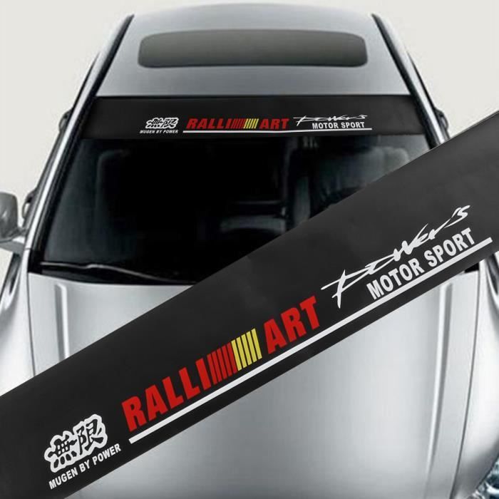 Autocollants de voiture universels 130x21cm autocollants de parebrise