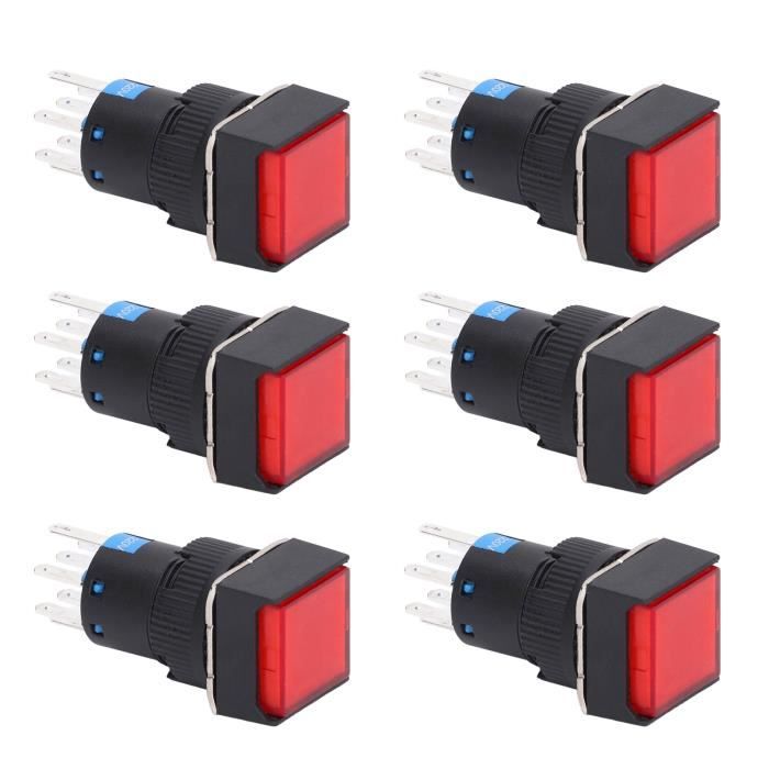Interrupteurs Tactiles 4 Broches - Lot 100 Pièces Assorties | Pour Audio, électronique, Imprimantes 3D