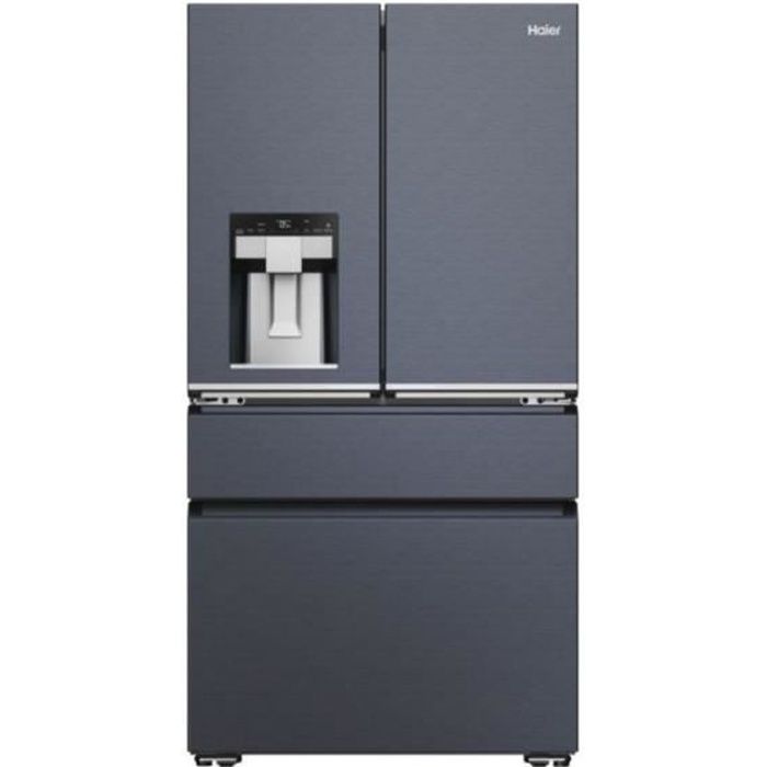 Haier Réfrigérateur américain 90.8cm 601l ventilé - HFW7918EIMB