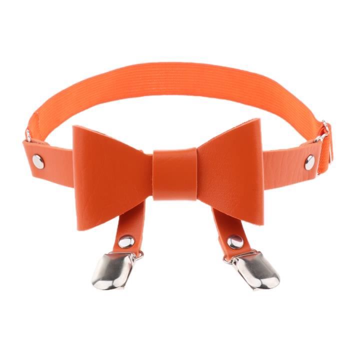1 Paire De Jarretières Réglables Avec Clips Métal - Pour Costumes, Tenues Gothiques Ou Bureau - Tour De Jambe 26-50 Cm - Nylon Noir