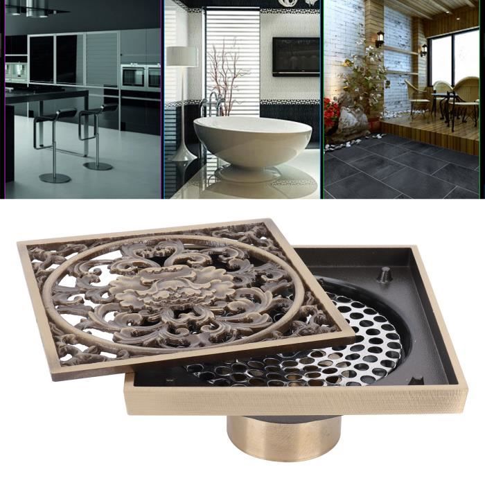 Kit 2 Bouchons Anti-odeur Pour Douche/évier - Magnétique, Filtre ABS, Diamètre 44.4 Mm, Bleu