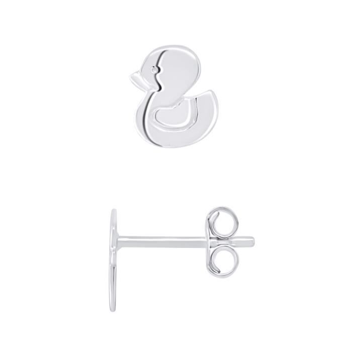 Boucles D'oreilles Enfant En Argent 925 - Style Clou (puces), Occasion