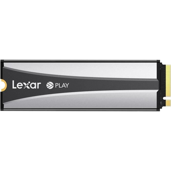 SSD LEXAR Play 2280 4To PCIe Gen 4x4 NVMe Vitesse jusqu'à 7400 Mo/ - vue 2