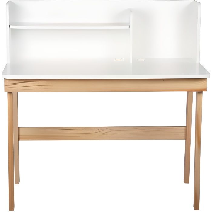 Miliboo Bureau Enfant Blanc Et Bois 105 Cm Kung Achat Vente Bureau Miliboo Bureau Enfant Kungenfant Soldes Sur Cdiscount Des Le 20 Janvier Cdiscount