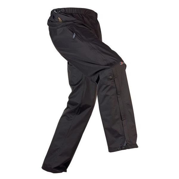 Pantalons shell Berghaus Paclite Goretex Short Homme Noir Randonnee Impermeable Respirant